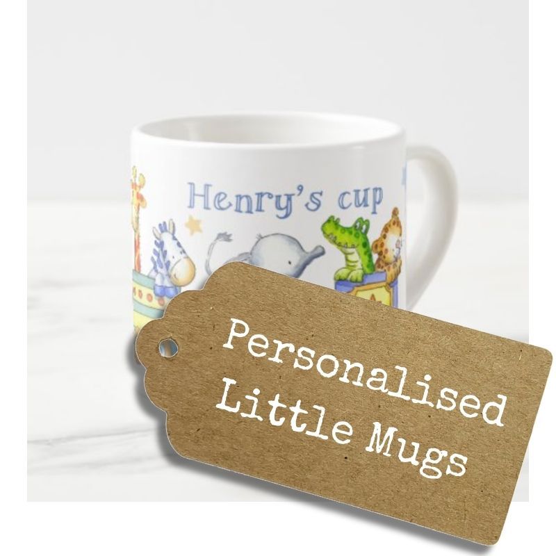 Little personalised mugs