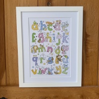 ABC personalised print