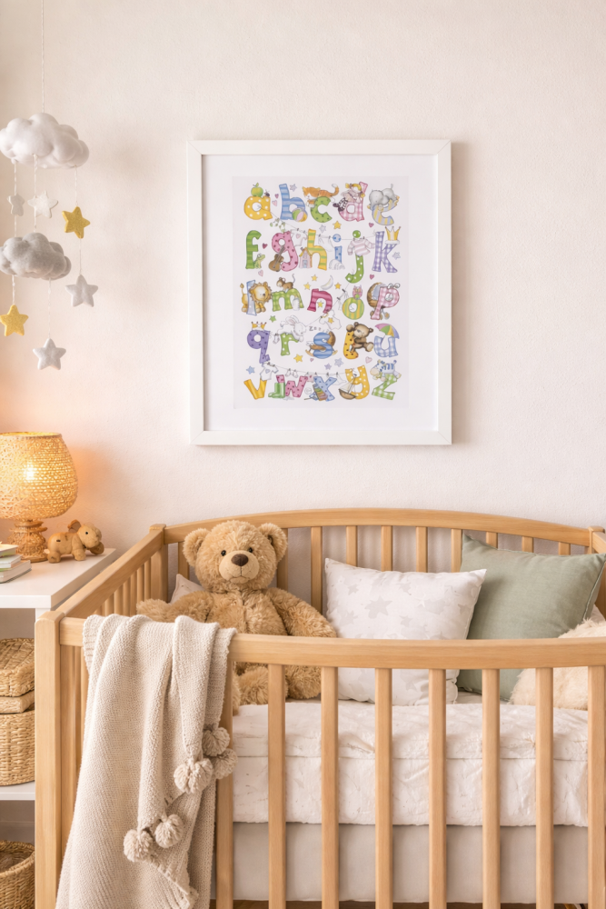 Personalised ABC Alphabet Print