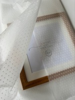 <!-- 999 -->Wooden frame for hand painted cards
