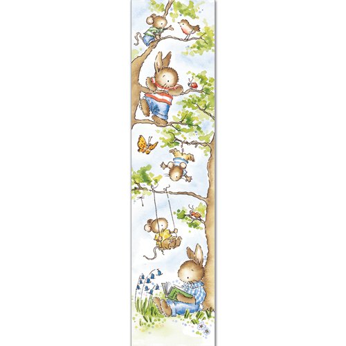 Little woodland animals bookmark