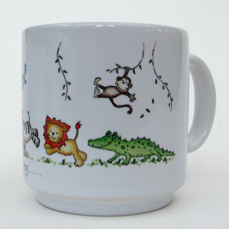 Jungle animals mug 