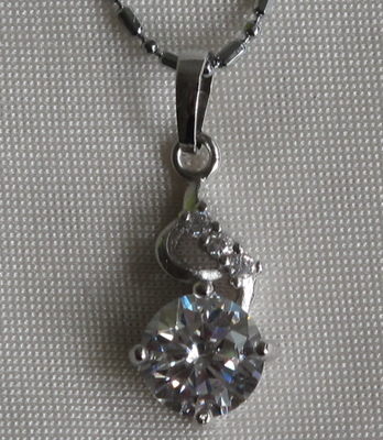 1.5ct Round Brilliant Cut Pendant
