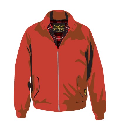 red harrington jacket