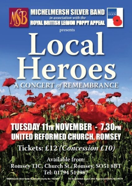 Local Heroes Concert Poster