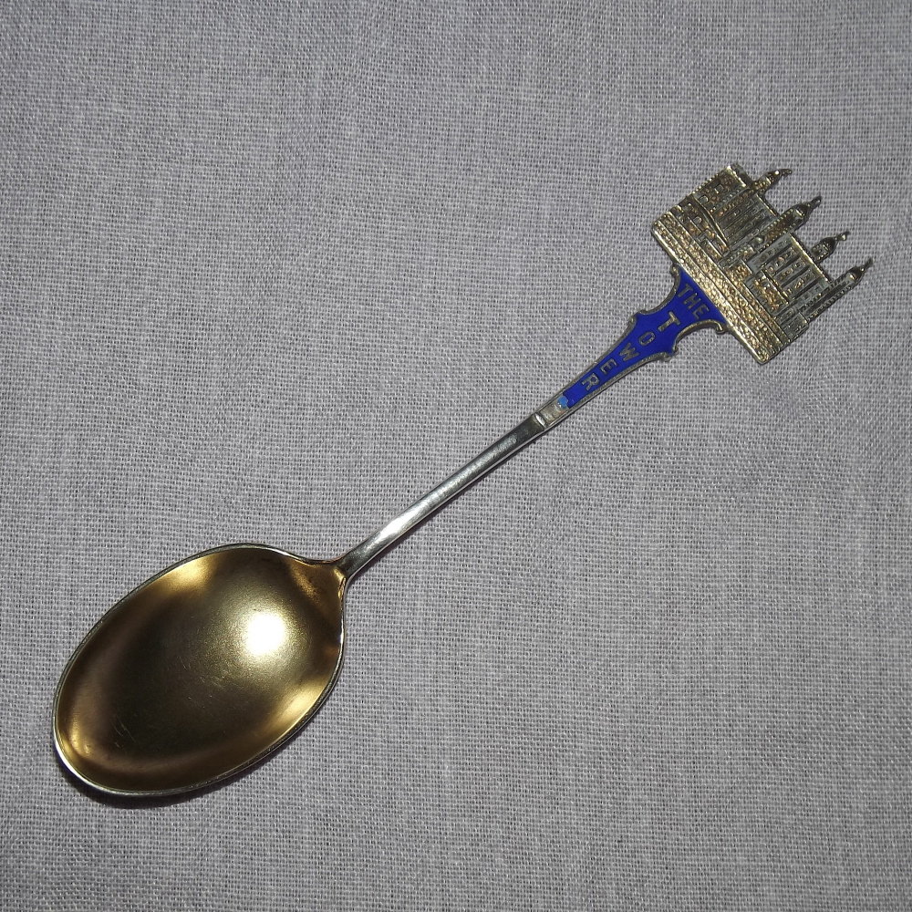 Silver Souvenir Spoon, Tower of London, 1912.