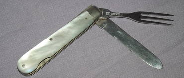 Silver Fruit Knife Sheffield 1901 (2)