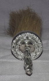Edwardian Silver Top Hat Brush Birmingham 1901 (4)