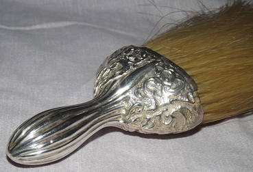 Victorian Silver Top Hat Brush Birmingham 1894 (5)