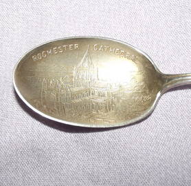 Silver Souvenir Spoon Rochester 1915 (4)
