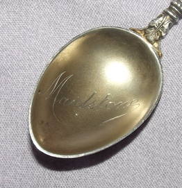 Silver Souvenir Spoon Maidstone 1904 (4)
