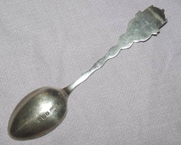 Silver Souvenir Spoon Franco British Exhibition 1907 (2)