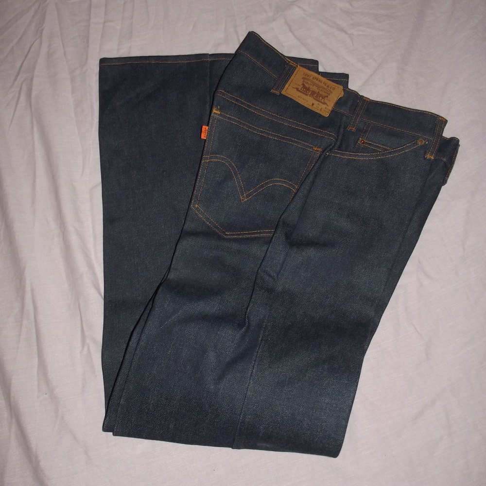 Vintage Orange Tab Levi Jeans Flares.522-0217. W32 L 32. 70s. New !!!