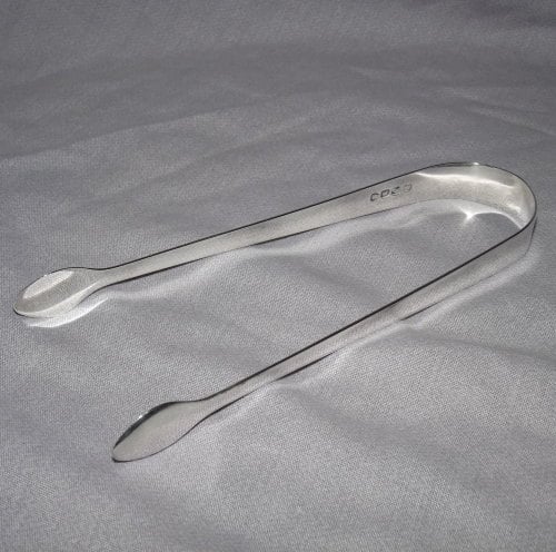 George IV Silver Sugar Tongs, London, 1821.