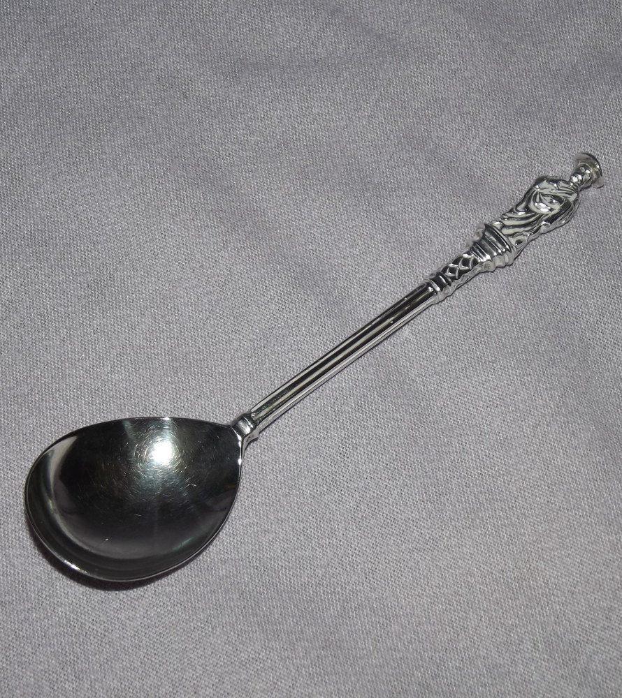Solid Silver Apostle Spoon, Sheffield, 1909.