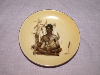 Vintage Aboriginal Small Wall Plates 5 (6)