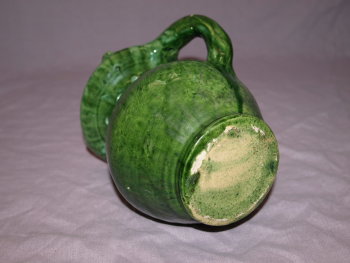 Studio Pottery Green Puzzle Jug (3)