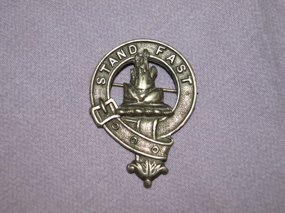Scottish Kilt Pin Brooch ‘Stand Fast’ Grant Clan.