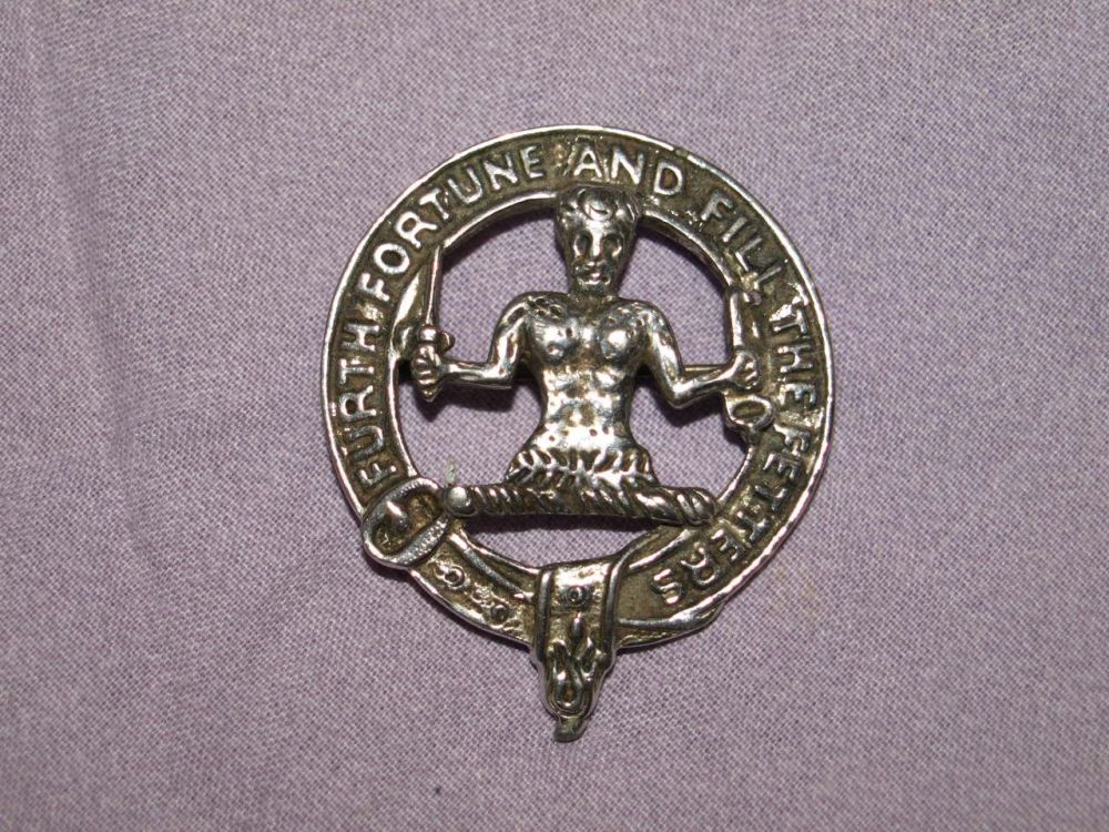 Scottish Kilt Pin Brooch, Murray Clan.