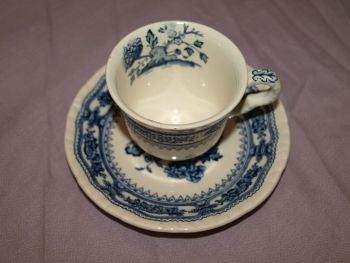 Masons Manchu Set of 4 Coffee Cups and Saucers. (4)