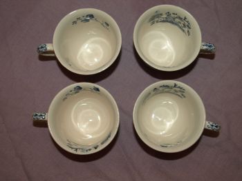 Masons Manchu Set of 4 Coffee Cups and Saucers. (7)