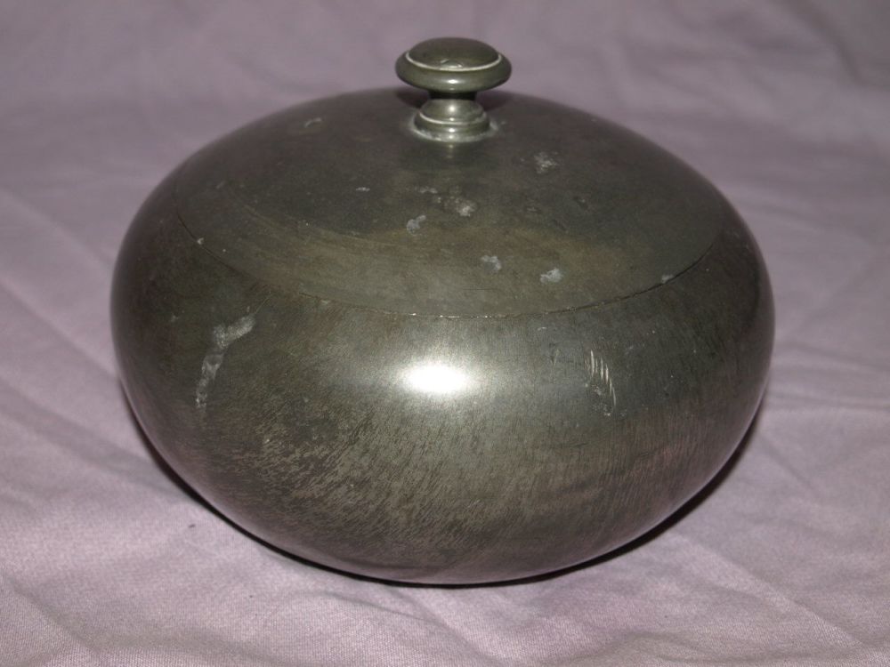 Vintage Dunhill Pewter Tobacco Jar.