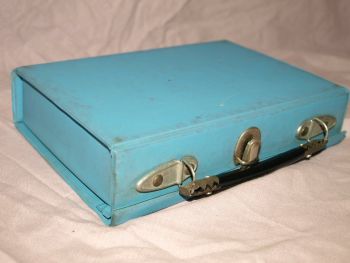 Vintage Mah Jong Set in Blue Carry Case (6)