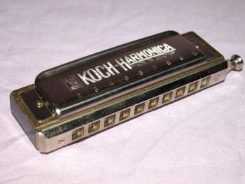 Koch Chromatic 10 Hole Harmonica with Original Box. (4)