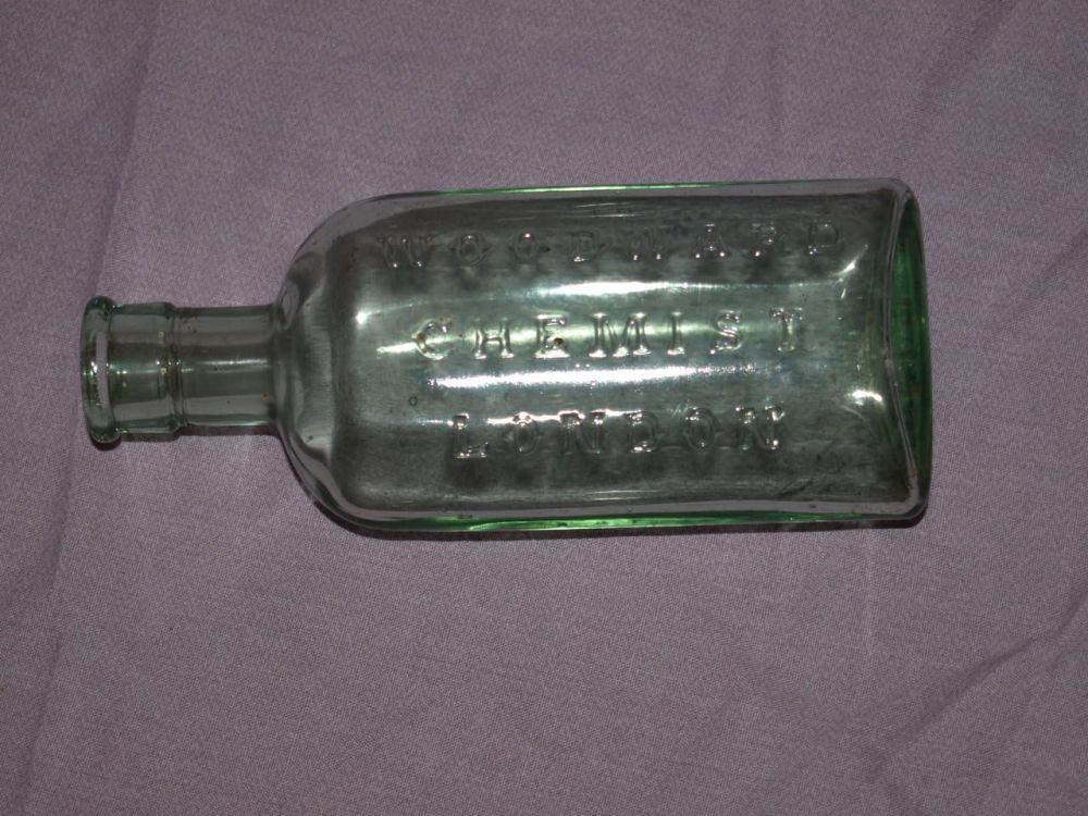 Victorian Woodward Chemist Bottle.