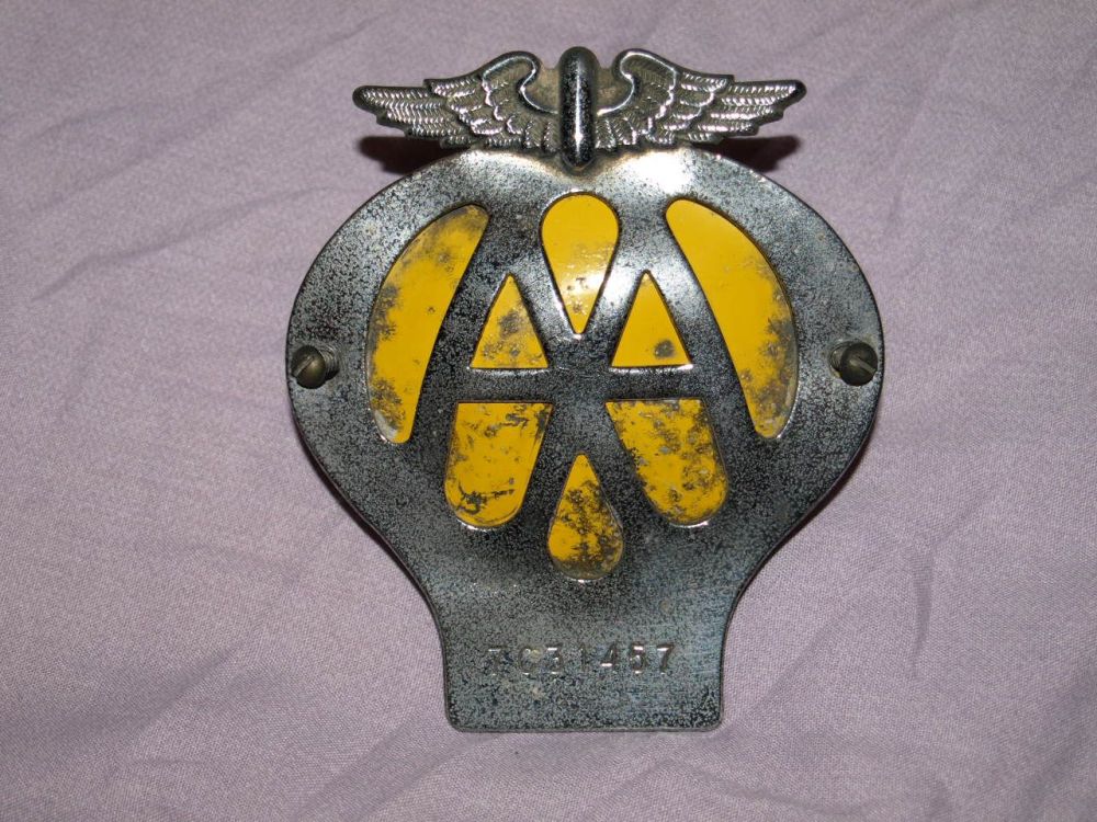 Vintage AA Badge 1962/63.
