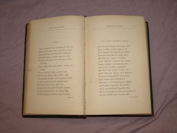 Dublin Translations into Greek and Latin Verse 1882. Tyrrell. (4)