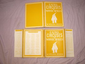 Fairs Circuses &amp; Music Halls by M Willson Disher. (5)