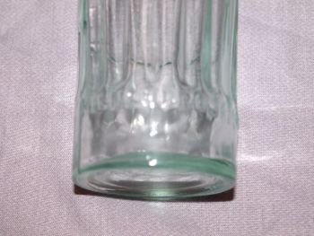 Kilner Brothers Aqua Glass poison Bottle with Stopper. (5)