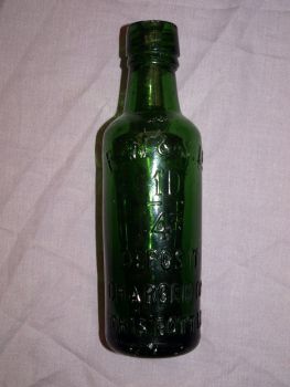 Victorian Green Glass Bottle, R.W &amp; S. Ltd. (3)