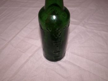 Victorian Green Glass Bottle, R.W &amp; S. Ltd. (5)