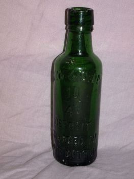 Victorian Green Glass Bottle, R.W &amp; S. Ltd. (8)