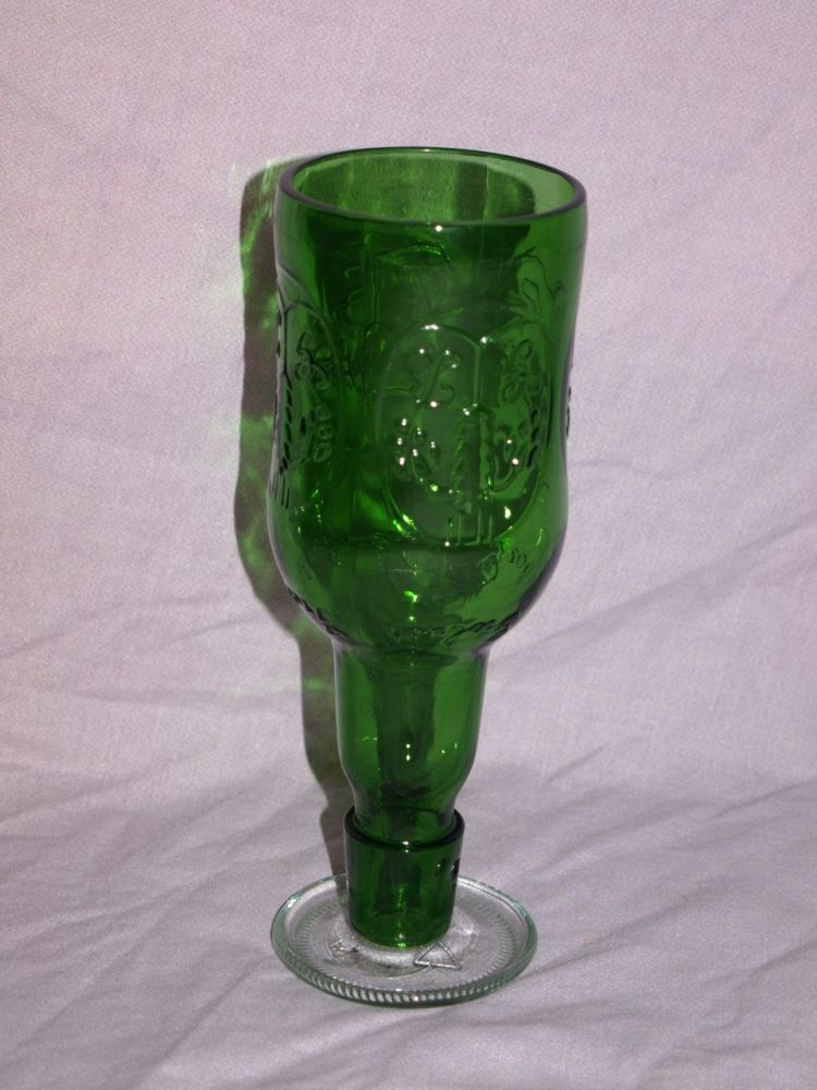 Grolsh Drinking Glass made from Recycled Bottle.