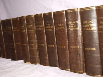 Charles Dickens Full Set of Books, Odhams Press Limited. (5)