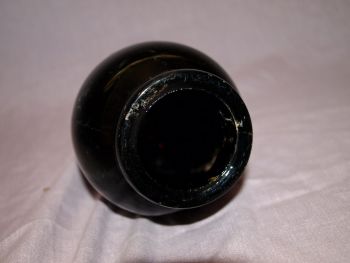 Vintage Amber Glass Virol Jar. (5)