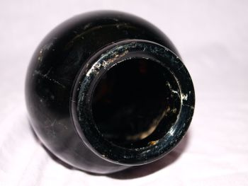 Vintage Amber Glass Virol Jar. (6)