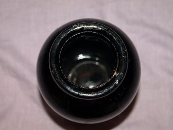 Vintage Amber Glass Virol Jar. (8)