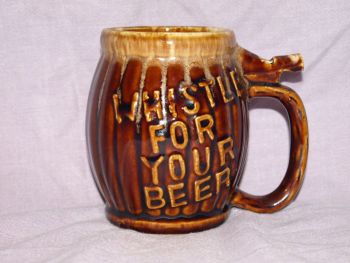 Whistle For Your Beer, Wet Your Whistle Drinking Tankard. (3)