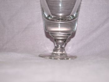 Late Victorian Deceptive Rummer Drinking Glass. (2)