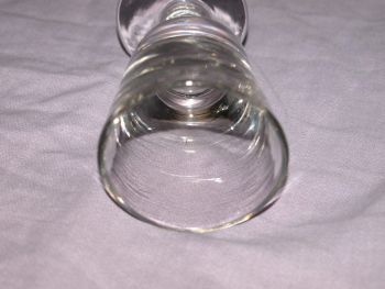 Late Victorian Deceptive Rummer Drinking Glass. (4)