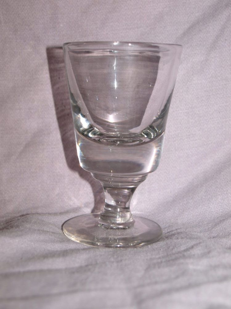Late Victorian Deceptive Rummer Drinking Glass.