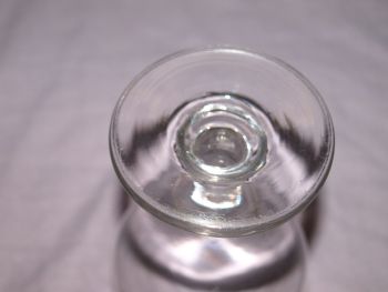 Late Victorian Toddy Rummer Wine Glass. (3)