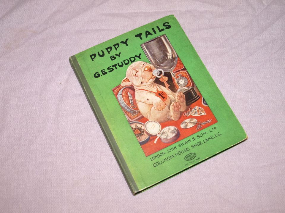 Puppy Tails, G. E. Studdy, George Jellicoe, 1920s. Bonzo.