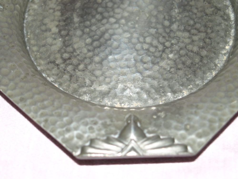 Civic Pewter Art Deco Ashtray.