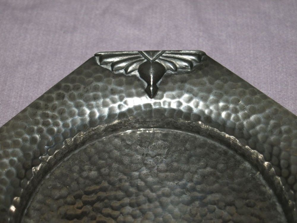 Civic Pewter Art Deco Ashtray.