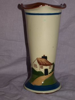 Motto Ware Large Vase, Ingleton. (3)